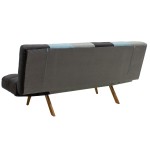 Καναπές - κρεβάτι 3θέσιος Freddo pakoworld με ύφασμα πολύχρωμο 182x81x84εκ c461134