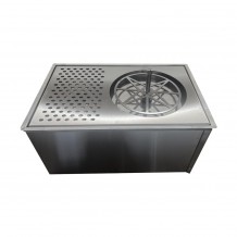 Επιτραπέζια Συσκευή Rinser για Blender 40x26x20cm INOX 18 10 ελληνικής κατασκευής c461672