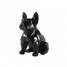 BULLDOG DECO ΣΚΥΛΟΣ POLYRESIN ΜΑΥΡΟ 40x20xH40cm c462025