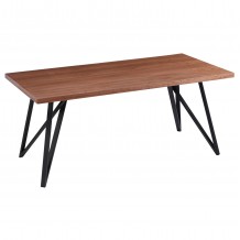 ΤΡΑΠΕΖΙ ΤΡΑΠΕΖΑΡΙΑΣ HM9467 02 ΜΕ ΚΑΠΛΑΜΑ ΞΥΛΟΥ ΦΡΑΞΟΥ ΣΕ ΣΤΥΛ ΡΟΥΣΤΙΚ 180x90x75Υεκ c462228