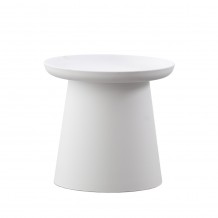 TECH COFFEE TABLE ΛΕΥΚΟ D50xH46 5cm c462573