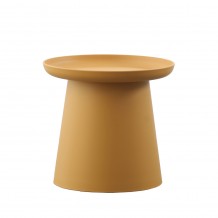 TECH COFFEE TABLE ΜΟΥΣΤΑΡΔΙ D50xH46 5cm c462576