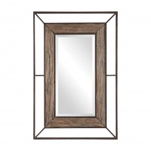 MISTRAS ΚΑΘΡΕΠΤΗΣ ΦΥΣΙΚΟ ΜΑΥΡΟ 80xH120cm c462616