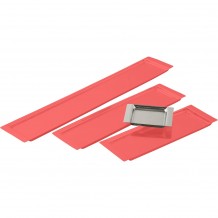 Δίσκος παρουσίασης INOX υψηλής ποιότητας mirror γυάλισμα 14x10cm Buffet Choice - Σετ 6 c462806