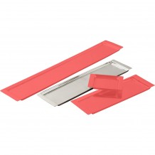 Δίσκος παρουσίασης INOX υψηλής ποιότητας mirror γυάλισμα 44x11cm Buffet Choice c462808