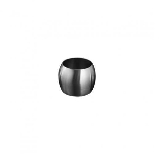 Δαχτυλίδι INOX υψηλής ποιότητας mirror γυάλισμα ασημί Buffet Choice - Σετ 12 c462819
