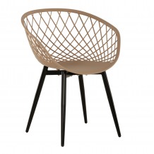 ΠΟΛΥΘΡΟΝΑ ΠΟΛΥΠΡΟΠΥΛΕΝΙΟΥ ΚΑΠΟΥΤΣΙΝΟ-ΜΑΥΡΑ ΜΕΤΑΛΛΙΚΑ ΠΟΔΙΑ ARIADNE HM8001 23 63x56x80Υεκ c462976