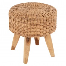 ΣΚΑΜΠΟ JIM HM7824 ΞΥΛΟ ΤΕΑΚ ΣΕ ΦΥΣΙΚΟ-ΨΑΘΙΝΟ ΚΑΘΙΣΜΑ Φ43x43Υ εκ c463428