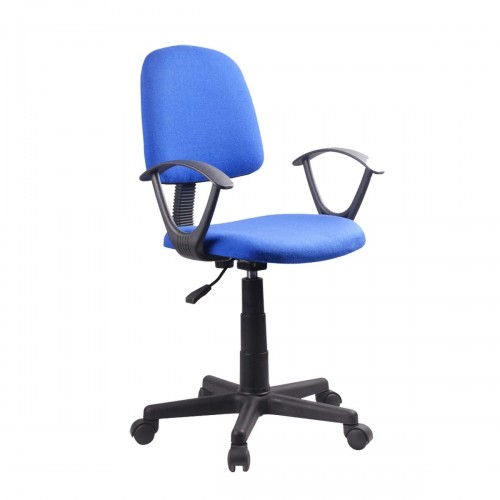Καρέκλα Γραφείου ΔΑΦΝΗ Μπλε Ύφασμα 55x48x82-94cm c463453
