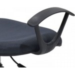 Καρέκλα Γραφείου ΔAΦNH Μαύρο Ύφασμα 55x48x82-94cm c463454