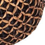 ΤΡΑΠΕΖΙ ΣΑΛΟΝΙΟΥ ILION HM7868 ΣΤΡΟΓΓΥΛΟ ΨΑΘΑ ΥΔΡΟΥΑΚΙΝΘΟΥ-ΜΑΥΡΟ-ΦΥΣΙΚΟ Φ115x45Υεκ c463501