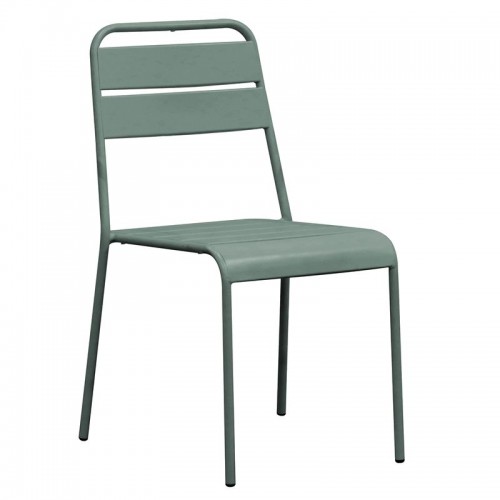 BRIO Καρέκλα Στοιβαζόμενη Μέταλλο Βαφή Sandy Green 5635C c463572