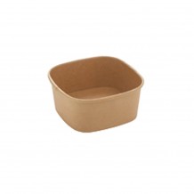 Χάρτινο μπωλ Kraft 13x13xΥ5 6cm 580ml μιας χρήσης Sabert - Σετ 50 c463733 Χάρτινο μπωλ Kraft 13x13xΥ5 6cm 580ml μιας χρήσης Sabert - Σετ 50 c463733