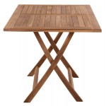 ΤΡΑΠΕΖΙ ΤΡΑΠΕΖΑΡΙΑΣ KENDALL ΠΤΥΣΣΟΜΕΝΟ HM9542 TEAK ΣΕ ΦΥΣΙΚΟ ΧΡΩΜΑ 120x80x75Yεκ c463791