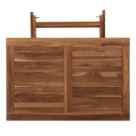 ΤΡΑΠΕΖΙ ΤΡΑΠΕΖΑΡΙΑΣ KENDALL ΠΤΥΣΣΟΜΕΝΟ HM9542 TEAK ΣΕ ΦΥΣΙΚΟ ΧΡΩΜΑ 120x80x75Yεκ c463791