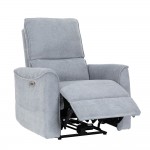 TIME OUT ΠΟΛΥΘΡΟΝΑ RECLINER ΓΚΡΙ ΑΝΟΙΧΤΟ 81 5x90 5xH104cm c463802