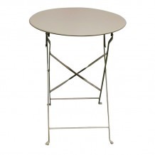 ΖΑΠΠΕΙΟΥ Pantone Τραπέζι Πτυσσόμενο Μέταλλο Βαφή Beige 14-1212 c463840