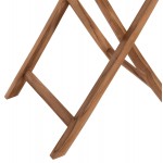 ΤΡΑΠΕΖΙ ΤΕΤΡΑΓΩΝΟ KENDALL ΠΤΥΣΣΟΜΕΝΟ HM9544 TEAK ΣΕ ΦΥΣΙΚΟ ΧΡΩΜΑ 80x80x75Yεκ c463861