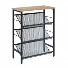 PLEXUS ΠΑΠΟΥΤΣΟΘΗΚΗ 3ΡΑΦΙΑ ΚΑΡΥΔΙ ΜΑΥΡΟ 60x30xH80cm c464177 PLEXUS ΠΑΠΟΥΤΣΟΘΗΚΗ 3ΡΑΦΙΑ ΚΑΡΥΔΙ ΜΑΥΡΟ 60x30xH80cm c464177