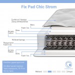 Στρώμα Fix Pad Chic Strom μονής όψης 18-19cm 90x190εκ c464303