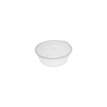 Σωσάκι Διάφανο PP 180ml με καπάκι για σάλτσες - Σετ 100 c464346