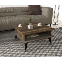 Τραπεζάκι σαλονιού Logo 72x72x38 2cm μελαμίνη c464875 Τραπεζάκι σαλονιού Logo 72x72x38 2cm μελαμίνη c464875