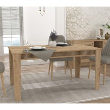 Τραπέζι Procida oak χρώμα μελαμίνη 150x85x73 8cm c464884 Τραπέζι Procida oak χρώμα μελαμίνη 150x85x73 8cm c464884