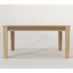 Τραπέζι Procida oak χρώμα μελαμίνη 150x85x73 8cm c464884