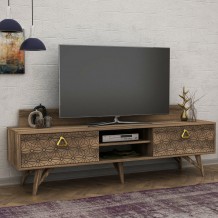 Έπιπλο tv Scintillio μελαμίνη καρυδί 180x29 5x48 6cm c465433 Έπιπλο tv Scintillio μελαμίνη καρυδί 180x29 5x48 6cm c465433