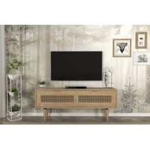 Έπιπλο tv Saron μελαμίνη oak 140x29 6x55 2cm c465434 Έπιπλο tv Saron μελαμίνη oak 140x29 6x55 2cm c465434