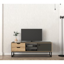 Έπιπλο tv Barbara 150x35x53 2cm μέταλλο μελαμίνη c465485 Έπιπλο tv Barbara 150x35x53 2cm μέταλλο μελαμίνη c465485