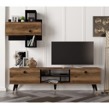 Έπιπλο tv Boom μελαμίνη μέταλλο 180x35x49cm c465603 Έπιπλο tv Boom μελαμίνη μέταλλο 180x35x49cm c465603