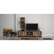 Έπιπλο tv Firma 184 5x34x45cm μελαμίνη μέταλλο c465608 Έπιπλο tv Firma 184 5x34x45cm μελαμίνη μέταλλο c465608