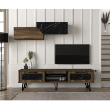 Έπιπλο tv Spargi 180x35x50 8cm μελαμίνη c465612 Έπιπλο tv Spargi 180x35x50 8cm μελαμίνη c465612