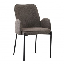 PETALS ΚΑΡΕΚΛΑ ΚΑΦΕ 58x58xH89cm SET 2τμχ c465819