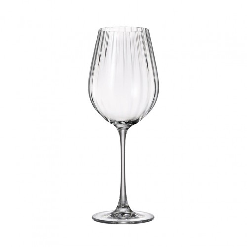 Ποτήρι Κρυσταλλίνης Κρασιού 50cl φ9 2x24 6cm Σειρά COLUMBA OPTIC CRYSTALITE BOHEMIA - Σετ 12 c465848