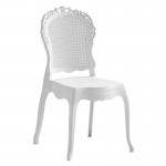 CODESS Καρέκλα Εστίασης - Catering Στοιβαζόμενη PP Άσπρο c466205