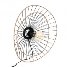 Φωτιστικό τοίχου-απλίκα Alara pakoworld E27 40W χρυσό-μαύρο Φ45x11εκ c466593 Φωτιστικό τοίχου-απλίκα Alara pakoworld E27 40W χρυσό-μαύρο Φ45x11εκ c466593