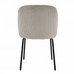 VOTSALO ΚΑΡΕΚΛΑ CREAM 50x60xH82cm SET 4τμχ c466610