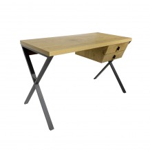 BOW ΓΡΑΦΕΙΟ 2ΣΥΡΤΑΡΙΑ ΦΥΣΙΚΟ 120x60xH76cm c466731