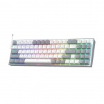 Gaming πληκτρολόγιο - Redragon K628WG-RGB Pollus White Grey c466805