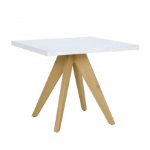 TERRAZZO ΤΡΑΠΕΖΙ TERRAZZO 90x90xH75cm c466858 TERRAZZO ΤΡΑΠΕΖΙ TERRAZZO 90x90xH75cm c466858