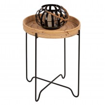 ΤΡΑΠΕΖΑΚΙ ΒΟΗΘΗΤΙΚΟ FLY HM7906 RATTAN ΦΥΣΙΚΟ ΧΡΩΜΑ-ΜΕΤΑΛΛΙΚΗ ΒΑΣΗ ΜΑΥΡΗ Φ40x53Yεκ c466944 ΤΡΑΠΕΖΑΚΙ ΒΟΗΘΗΤΙΚΟ FLY HM7906 RATTAN ΦΥΣΙΚΟ ΧΡΩΜΑ-ΜΕΤΑΛΛΙΚΗ ΒΑΣΗ ΜΑΥΡΗ Φ40x53Yεκ c466944