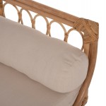 ΚΑΝΑΠΕΣ ΕΞΩΤΕΡΙΚΟΥ ΧΩΡΟΥ CHARMELLA HM9659 ΦΥΣΙΚΟ RATTAN-ΜΠΕΖ ΜΑΞΙΛΑΡΙΑ 187x69x76Yεκ c467041