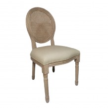 LUDOVIQUE ΚΑΡΕΚΛΑ SAND BEIGE 50x59xH103cm SET 2τμχ c467044