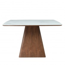TOTEM ΤΡΑΠΕΖΙ ΚΑΡΥΔΙ ΛΕΥΚΟ ΜΕ ΟΨΗ ΜΑΡΜΑΡΟΥ 120x120xH76cm c467064 TOTEM ΤΡΑΠΕΖΙ ΚΑΡΥΔΙ ΛΕΥΚΟ ΜΕ ΟΨΗ ΜΑΡΜΑΡΟΥ 120x120xH76cm c467064