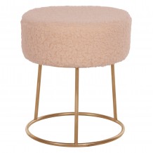 ΣΚΑΜΠΟ KARLO HM8411 20 ΕΚΡΟΥ ΜΠΟΥΚΛΕ ΥΦΑΣΜΑ ΜΕ ΧΡΥΣΗ ΒΑΣΗ Φ35x41Υ εκ c467551