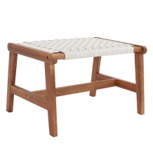 MESH ΣΚΑΜΠΩ ΛΕΥΚΟ ΦΥΣΙΚΟ 57x41xH35 5cm c467666