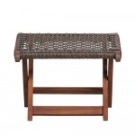 MESH ΣΚΑΜΠΩ ΚΑΦΕ ANTIQUE ΚΑΡΥΔΙ 57x41xH35 5cm c467668