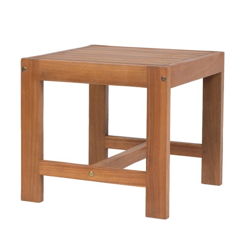 EDGAR SIDE TABLE ΦΥΣΙΚΟ 55x55xH38cm c467669